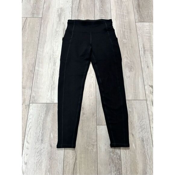 Athleta Fleece Stash Tight Polartec Leggings Size S - Picture 1 of 14